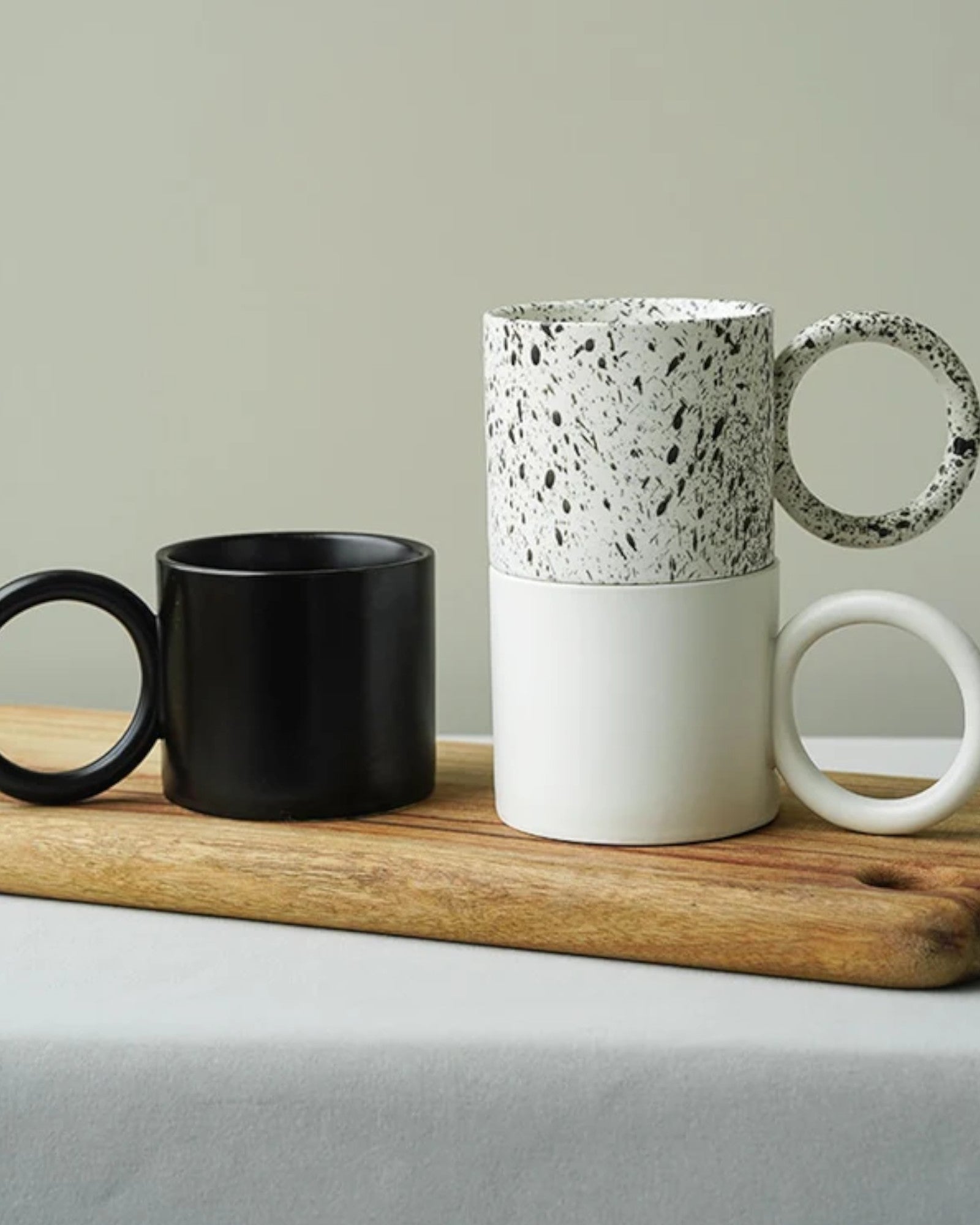 Snöson | Mug avec grande poignée – 320 ml – Élégance raffinée