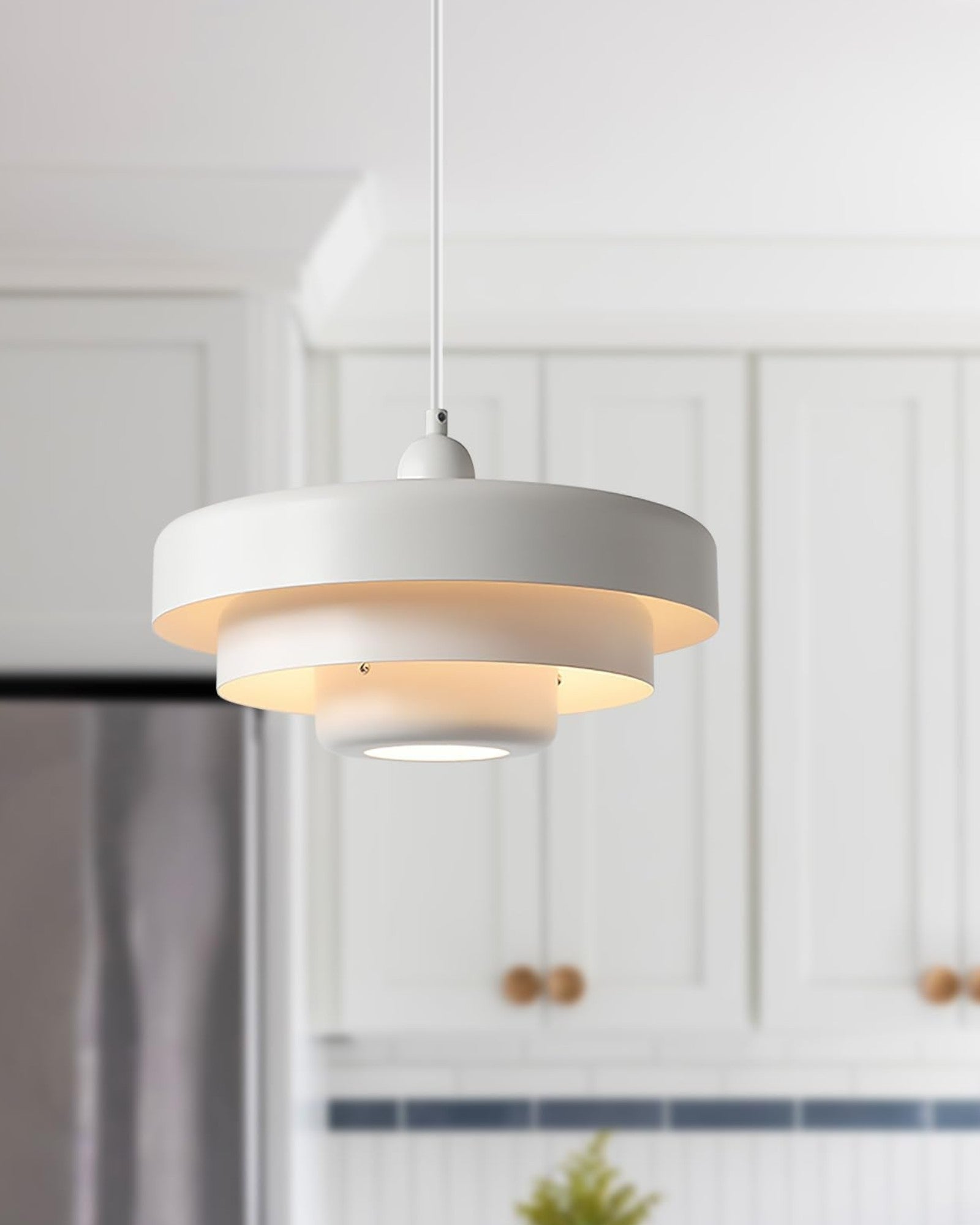 Venige | Suspension Mid-Century – Finition noir-or – Élégance intemporelle