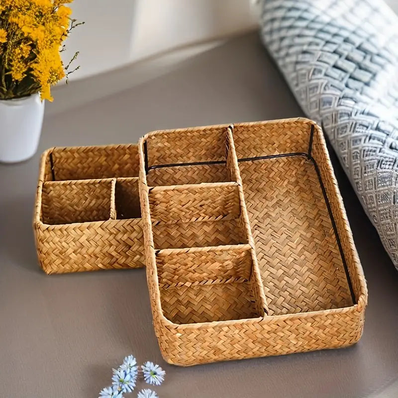 Panier Organisateur Emly en Rotin