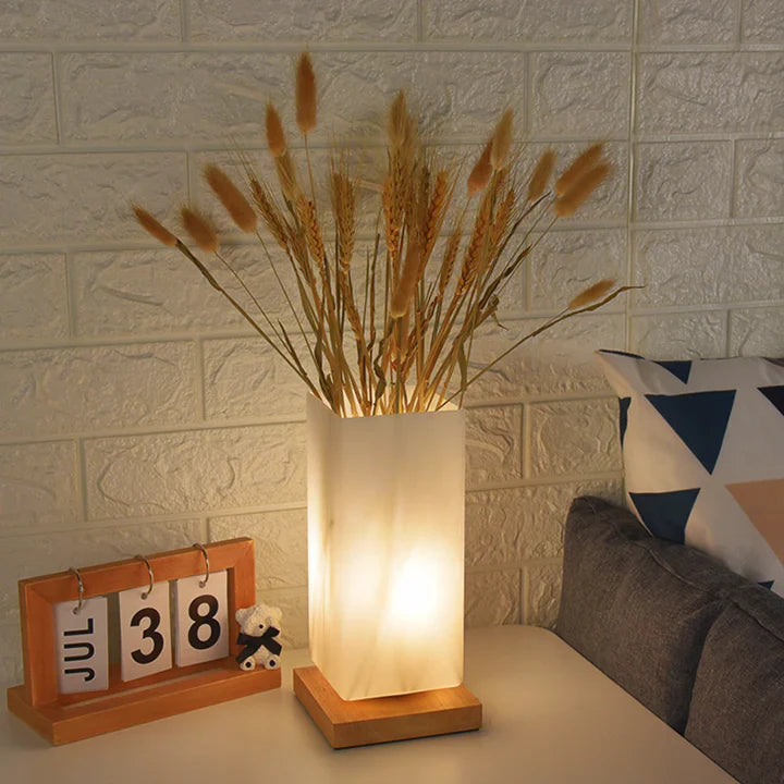 Jarlat | Lampe de table – Design floral – Éclairage d'ambiance