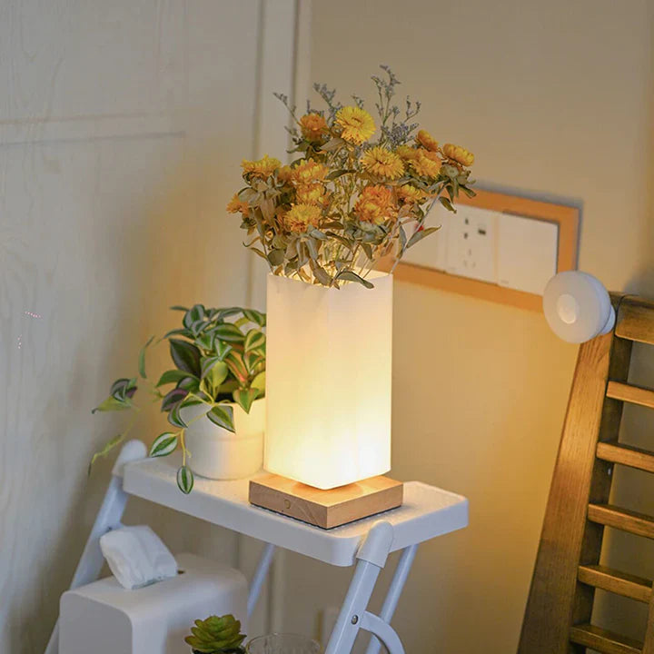 Jarlat | Lampe de table – Design floral – Éclairage d'ambiance