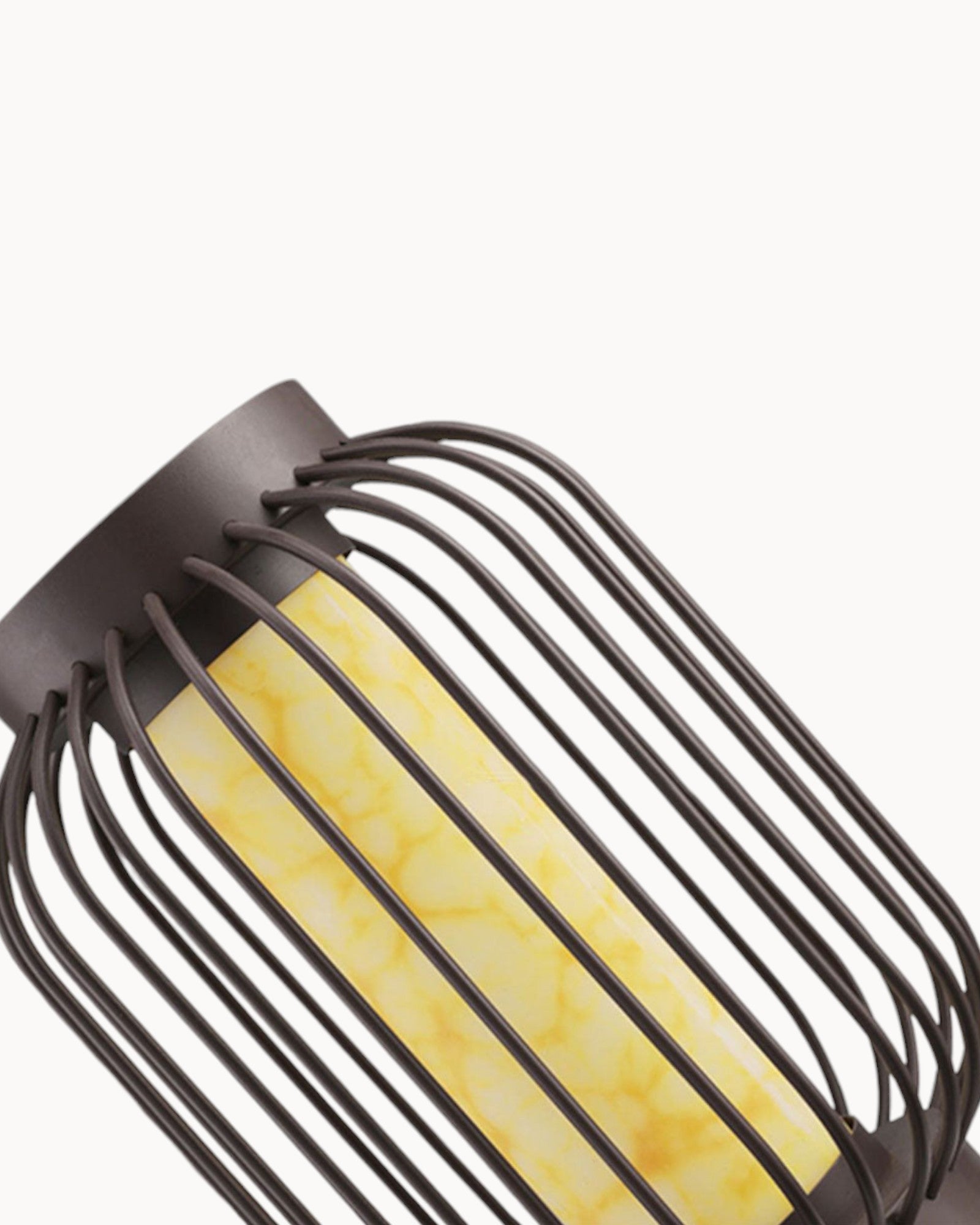 Kuskog | Lampe d'extérieur en métal brun – lumière blanche chaude – IP65---Nordik Luxe | Lampe d'extérieur – Élégance scandinave – Résistante IP65