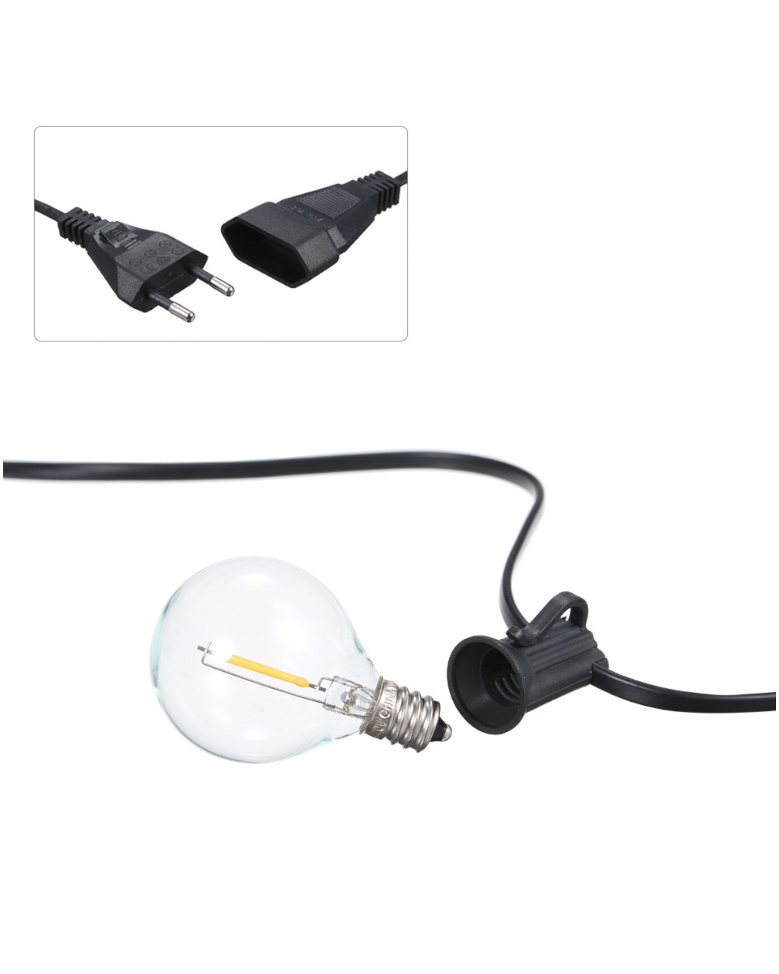 Bleord | Guirlande LED étanche – Blanc chaud – dimmable – 150m