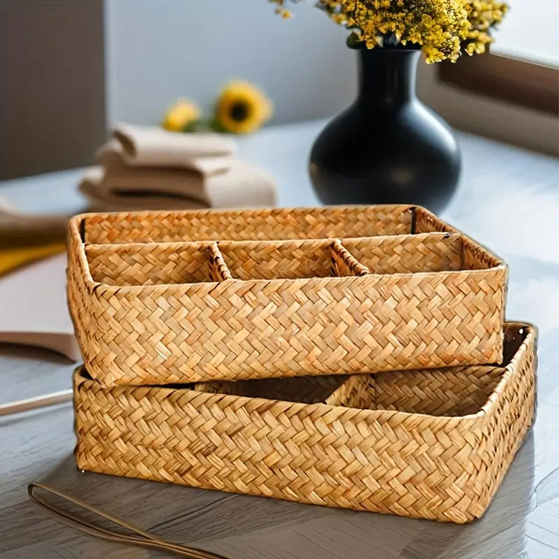 Panier Organisateur Emly en Rotin