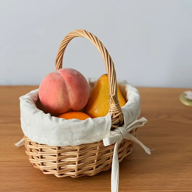 Panier Vintage en Osier Elmwood