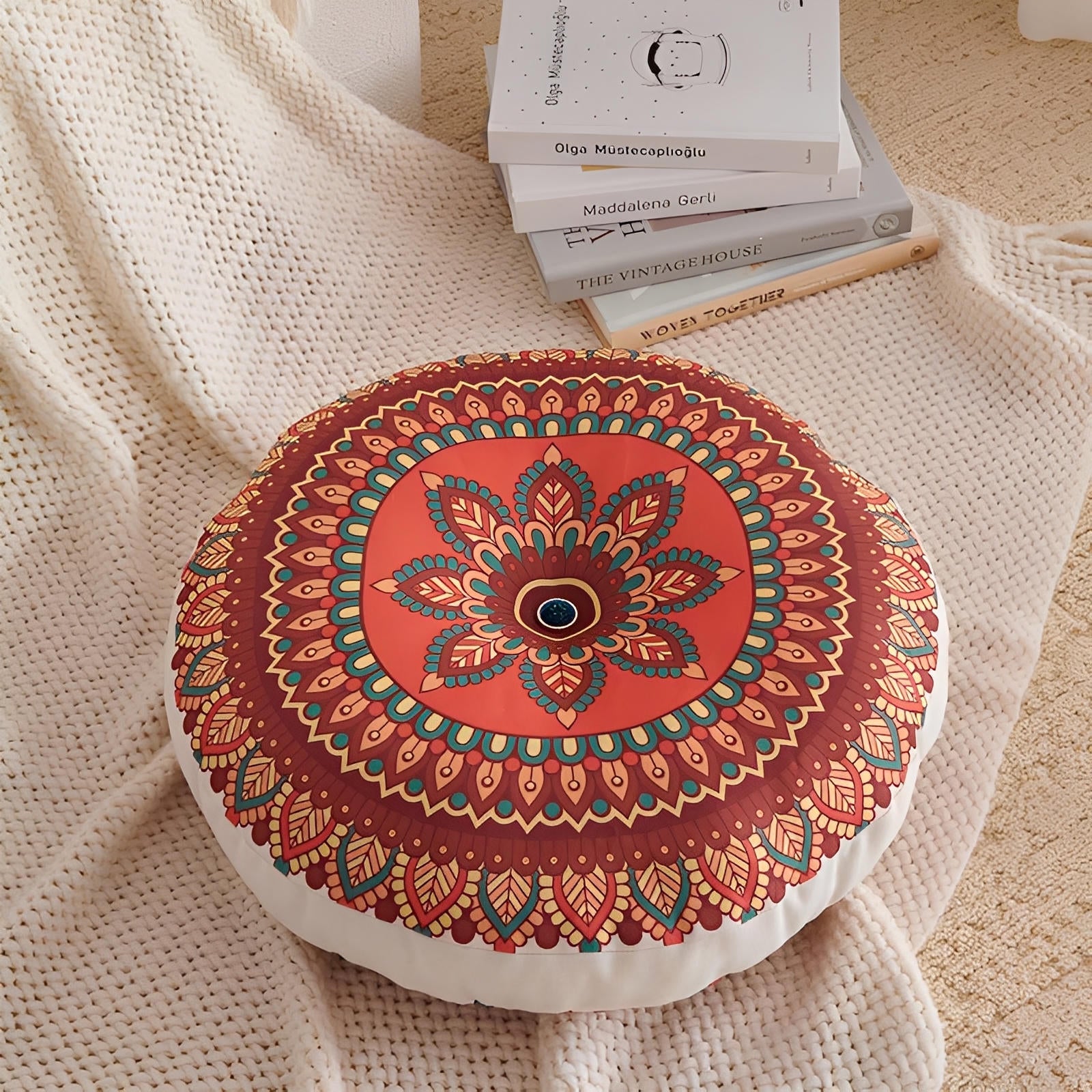 Coussin de sol Mandala