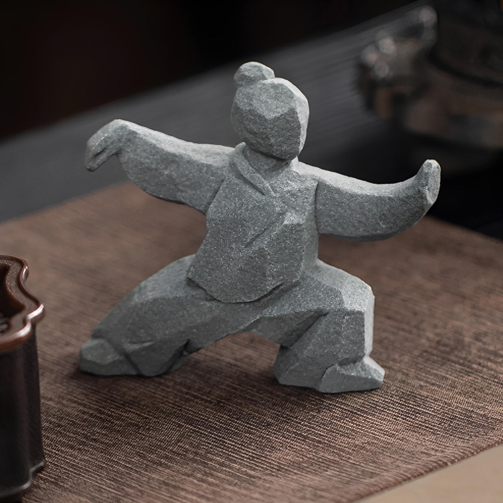 Figurines en Pierre de Flux Wushu