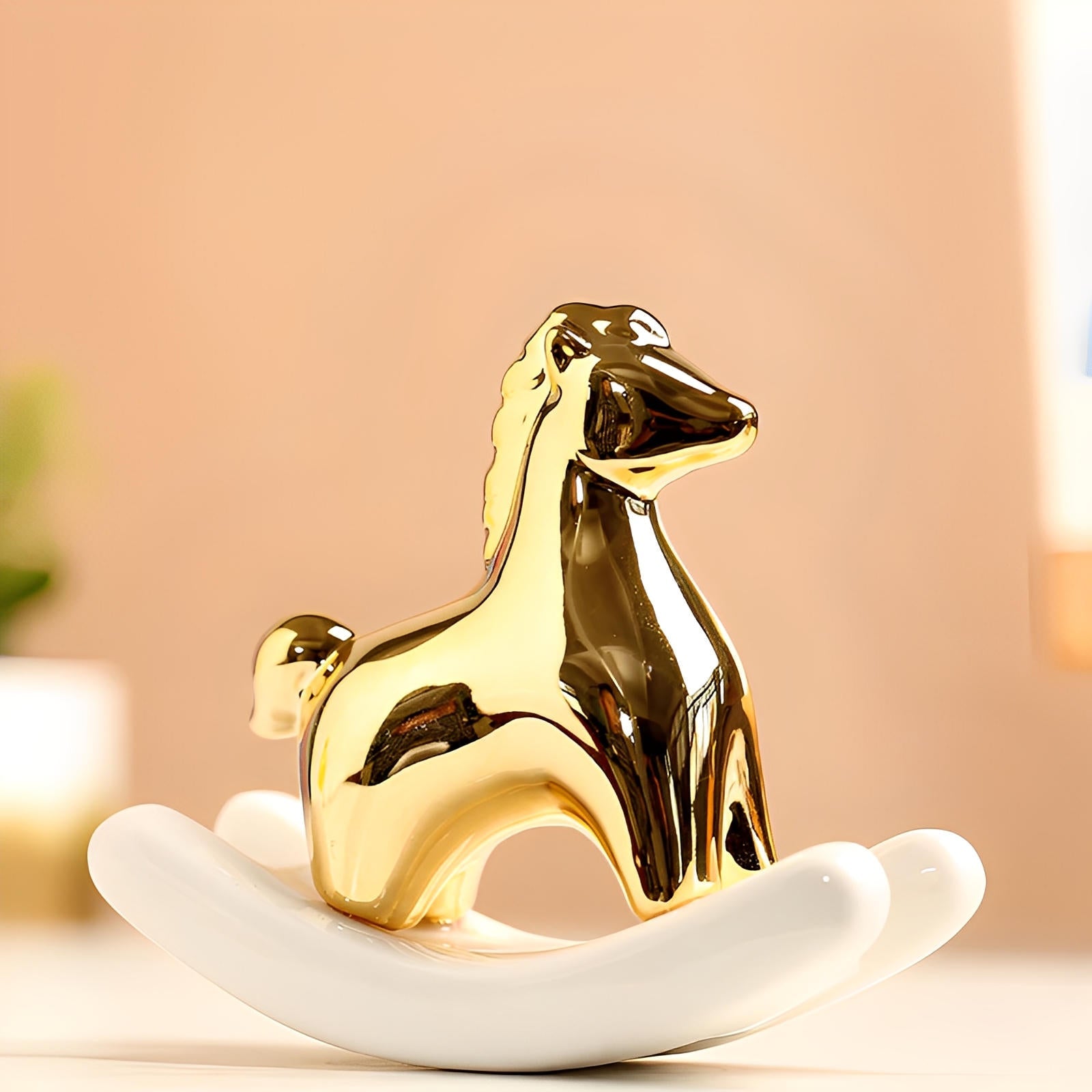 Figurines de Poney Chibi Berçant