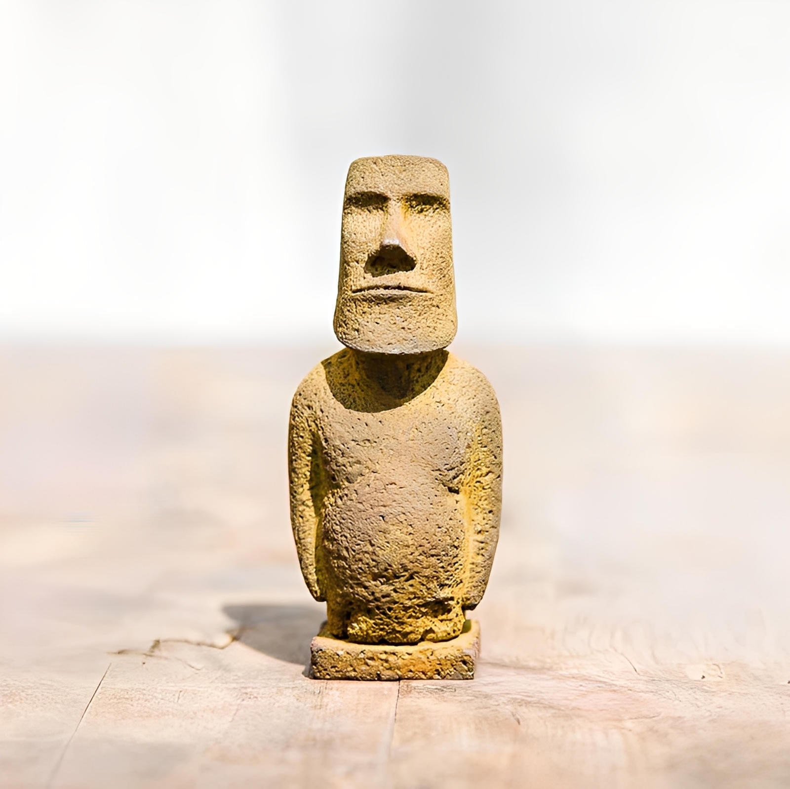 Figurines en Pierre Moai Tiki