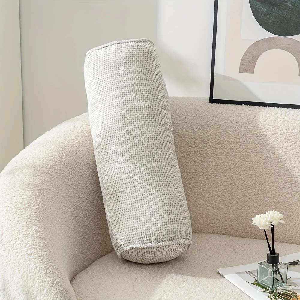 Coussin Roulé en Chenille Harlowe