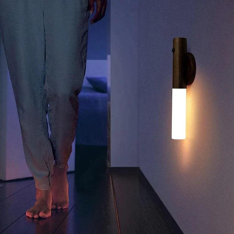 Berleu | Lampe LED moderne – Bois élégant – Rechargeable USB