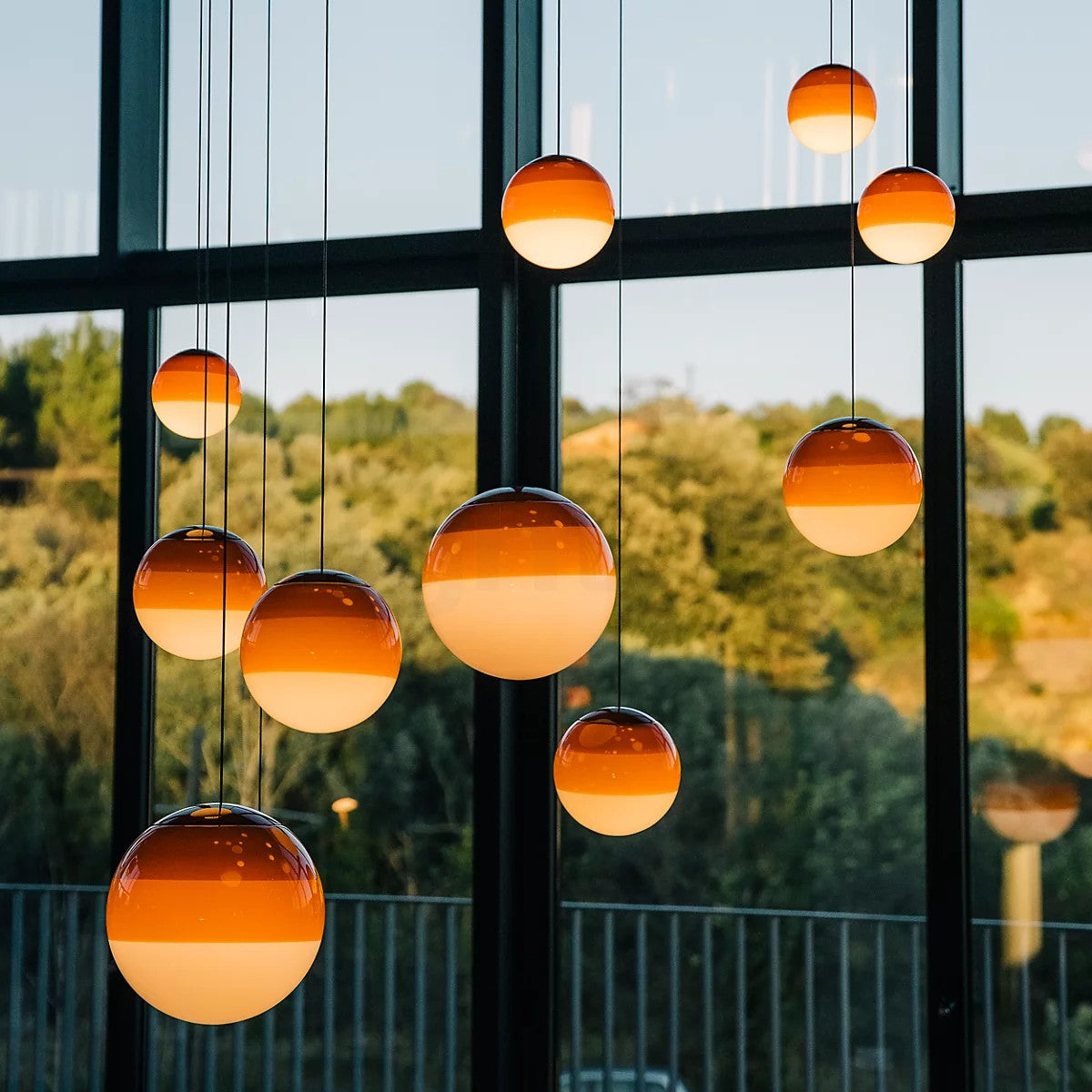 Jarnge | Suspension LED moderne – nickel brossé – dimmable