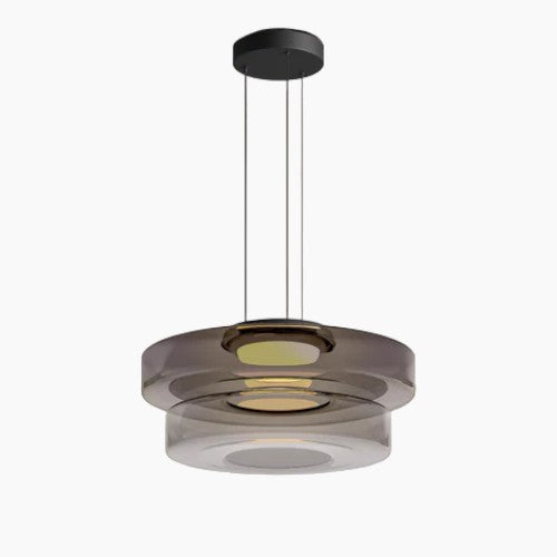 Linisk | Suspension en verre moderne - câble réglable - LED 12W
