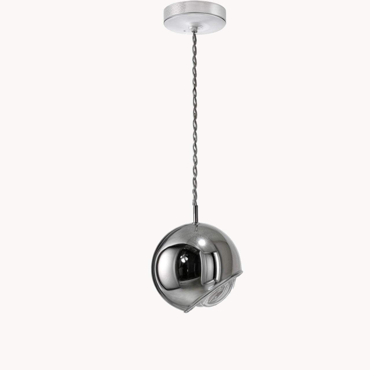 Blåent | Suspension LED Art Déco – argent et or – 90-260V