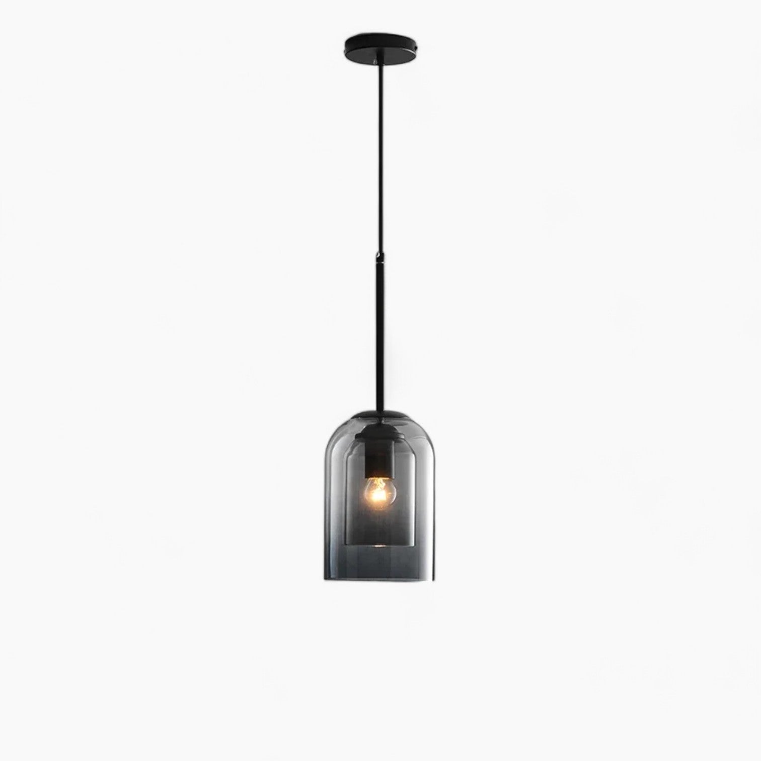 Hemkog | Suspension en verre - design minimaliste - chaîne ajustable
