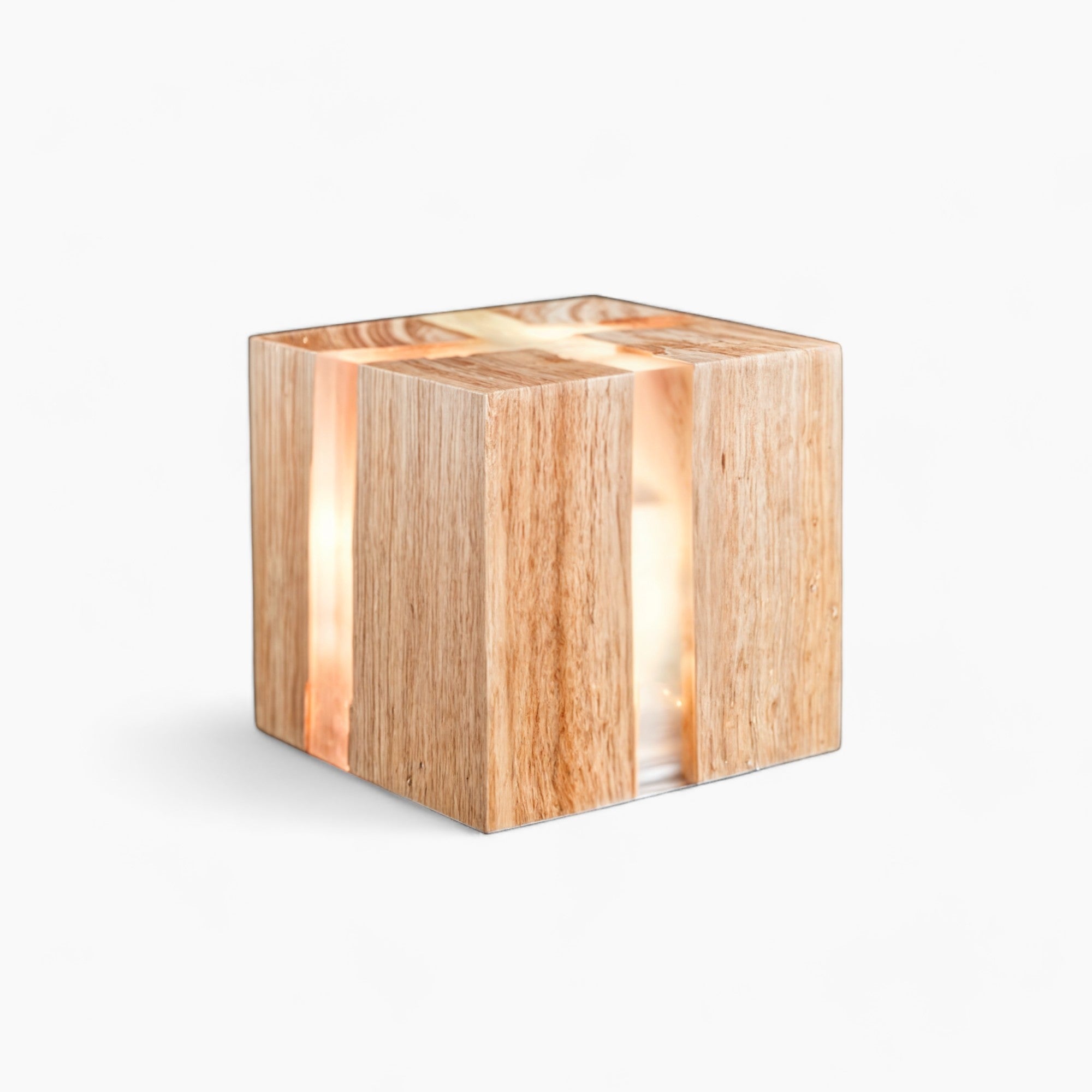 Beau Ro | Lampe de table LED moderne – design en bois élégant