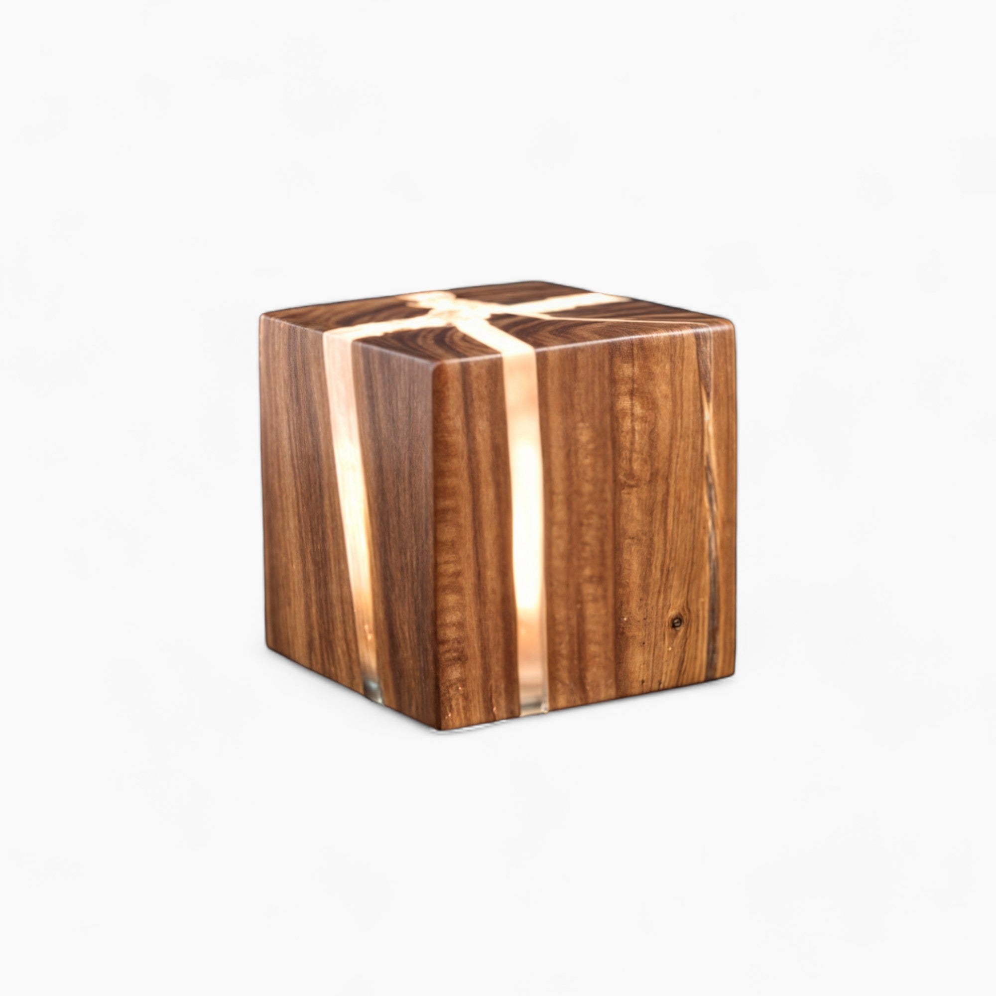 Beau Ro | Lampe de table LED moderne – design en bois élégant
