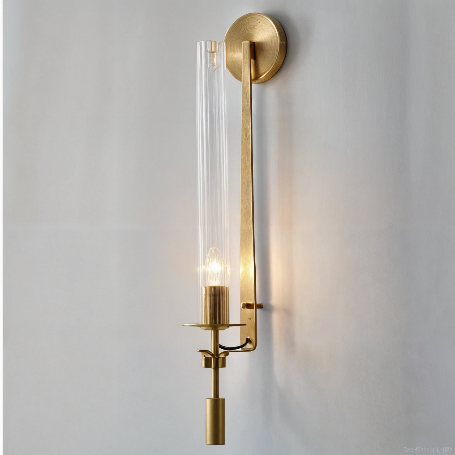 Vinhav | Applique murale moderne – Fer et verre – Éclairage LED