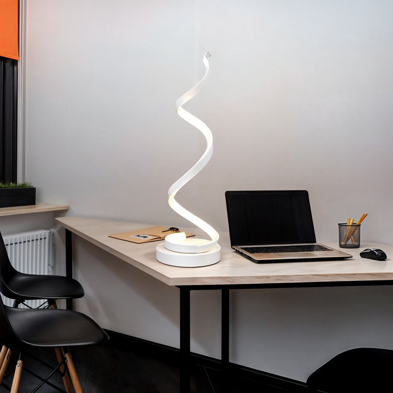 Vent Sol | Lampe de bureau LED courbée – protection des yeux – dimmable