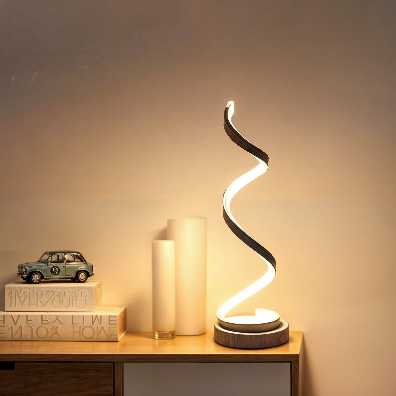 Vent Sol | Lampe de bureau LED courbée – protection des yeux – dimmable