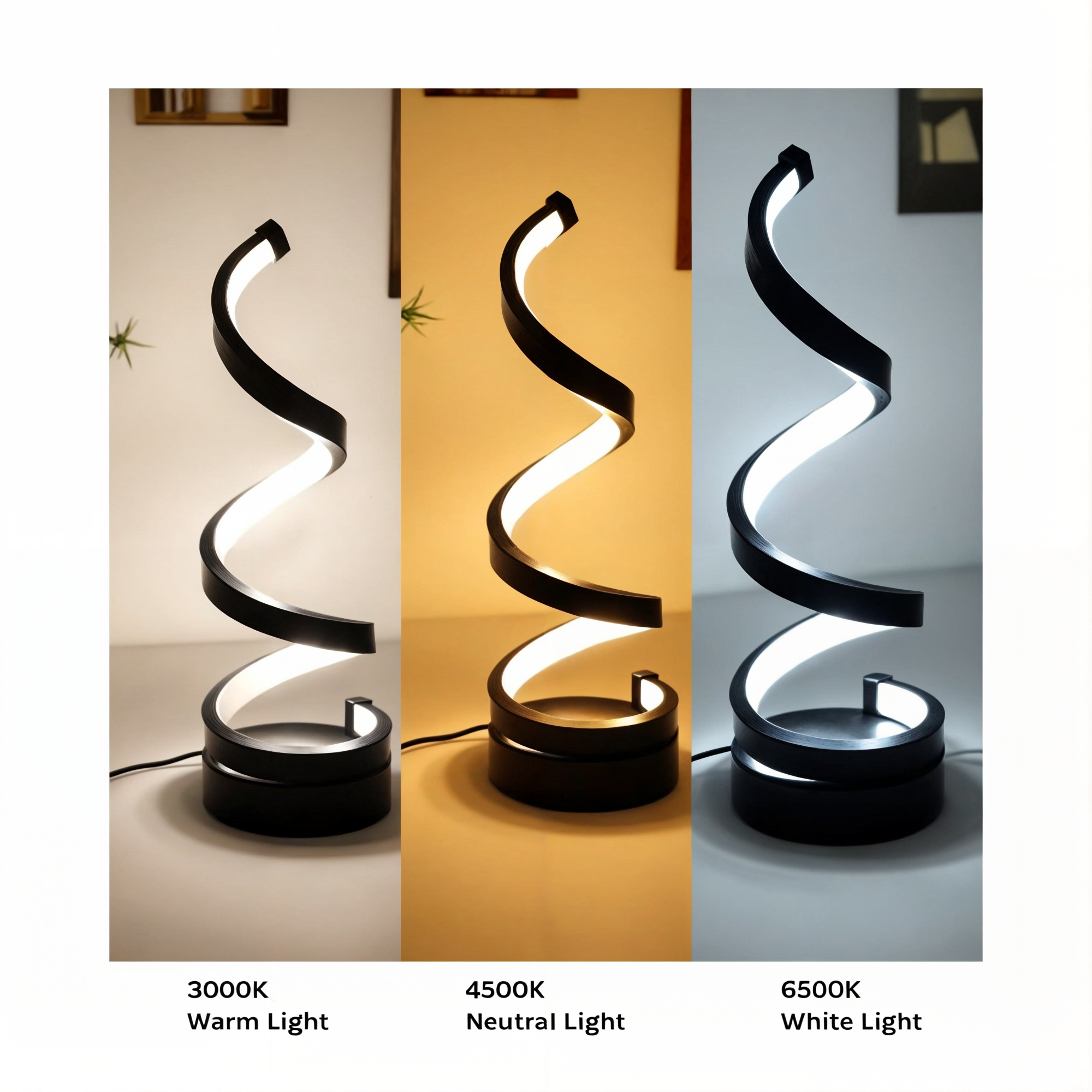 Vent Sol | Lampe de bureau LED courbée – protection des yeux – dimmable