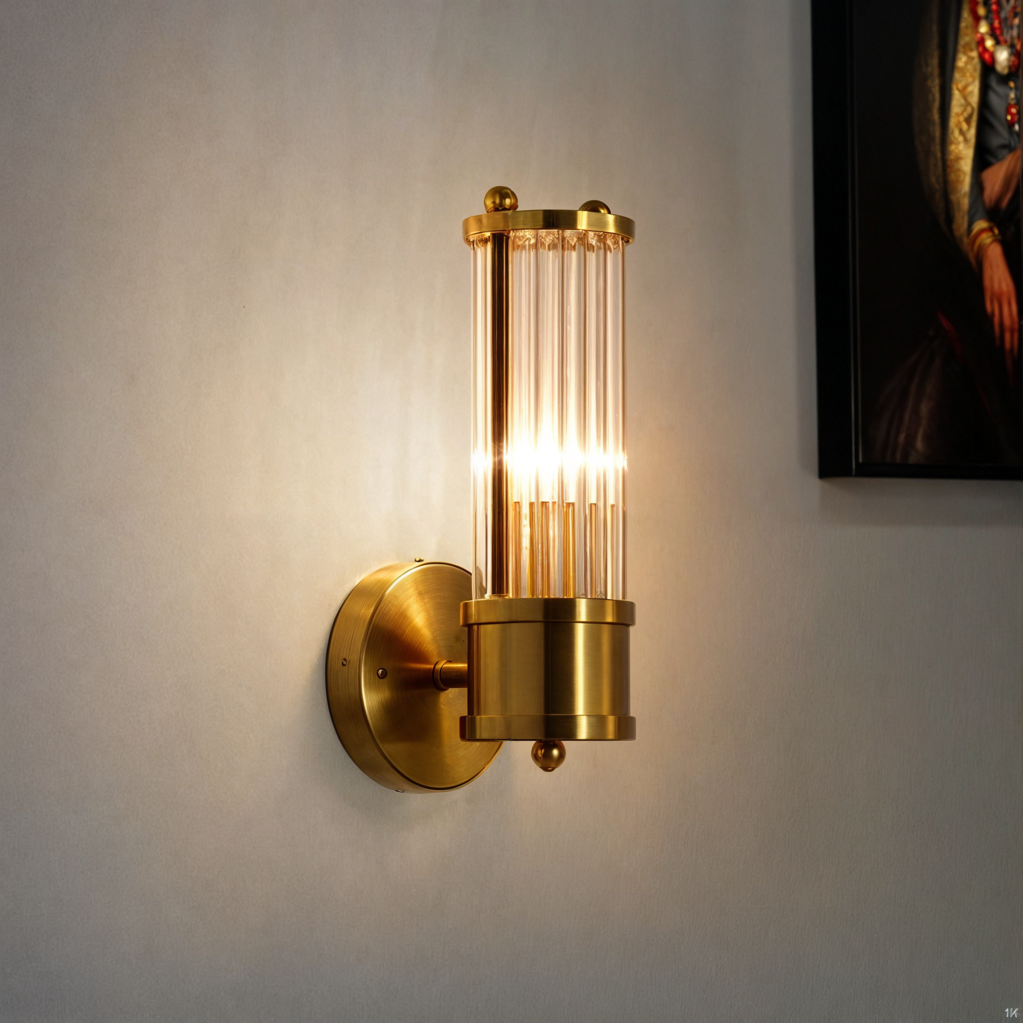 Calme Berg | Appliques Murales de Luxe – Cristal et Cuivre – Style Moderne