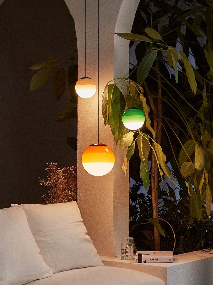 Jarnge | Suspension LED moderne – nickel brossé – dimmable