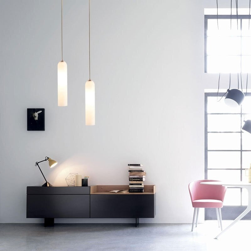 Neige Berg | Suspension en Verre – Design Élégant – Installation Facile