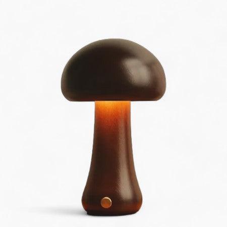 Berjus | Lampe de table sans fil – bois & mousse – dimmable