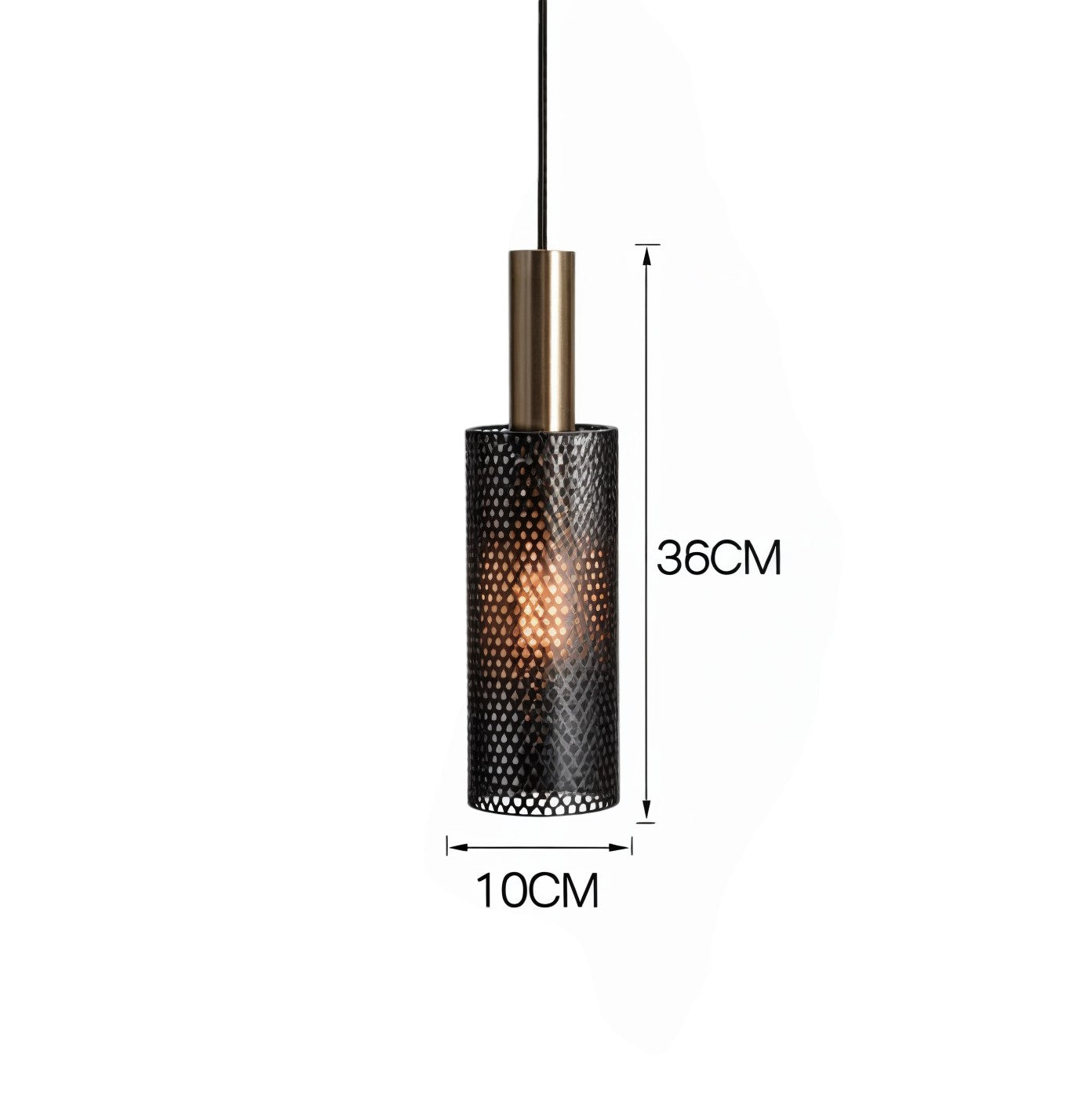Douce Skon | Suspension élégante en métal – câble réglable – E27 LED