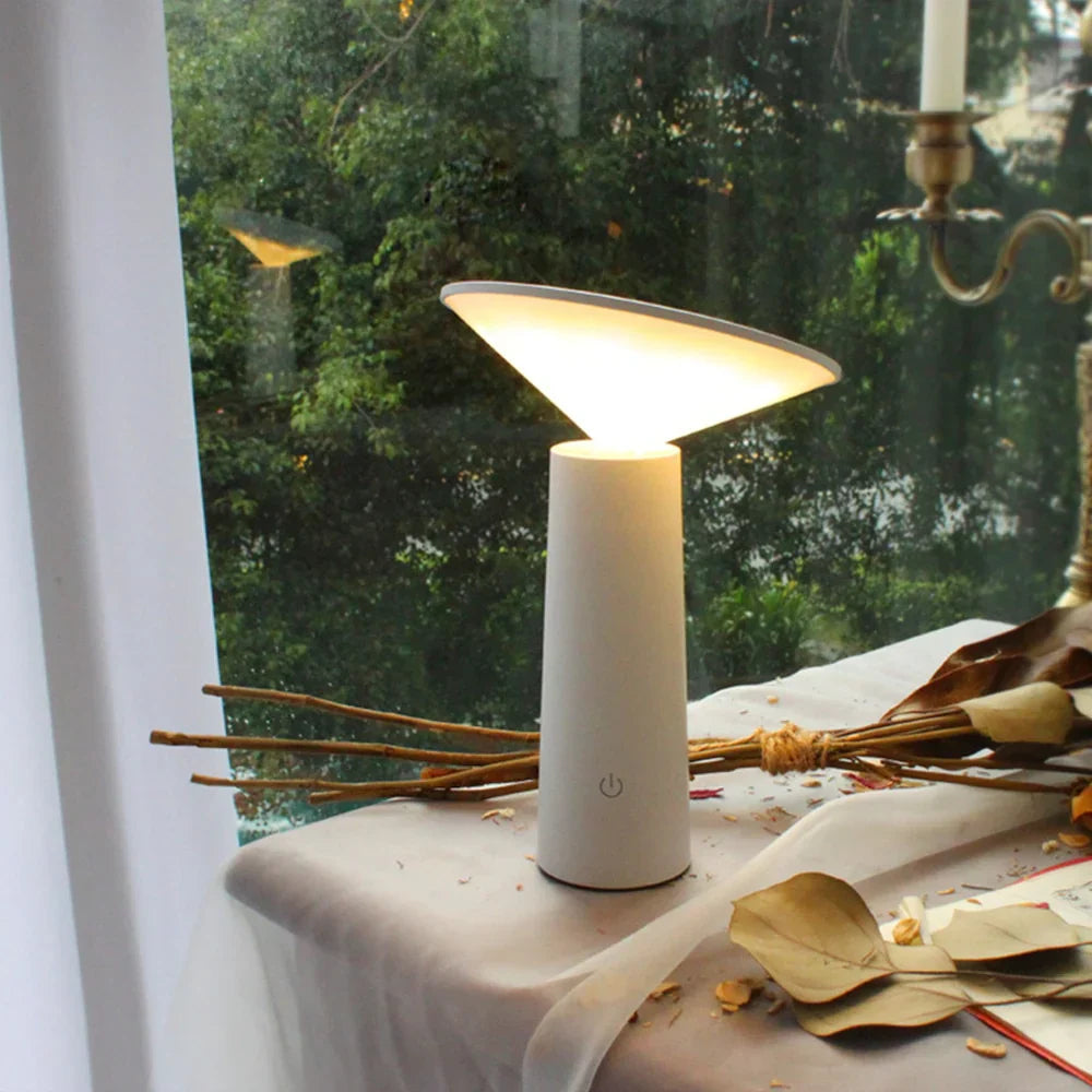 Éclat Hem | Lampe de table LED – Dimmable, rotation 360°