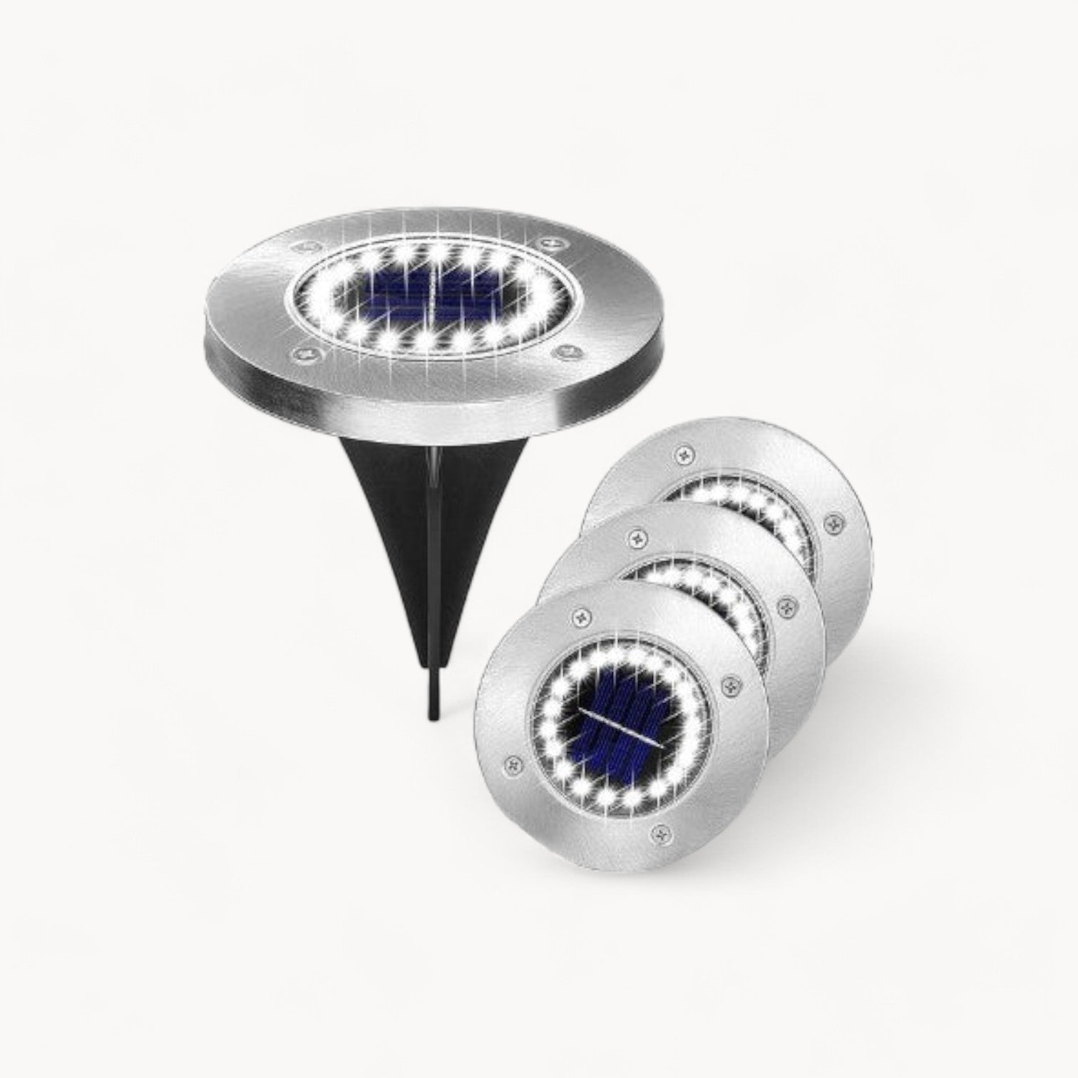 Varhem | Lampes de jardin solaires LED – étanches IP65 – ambiance automatique