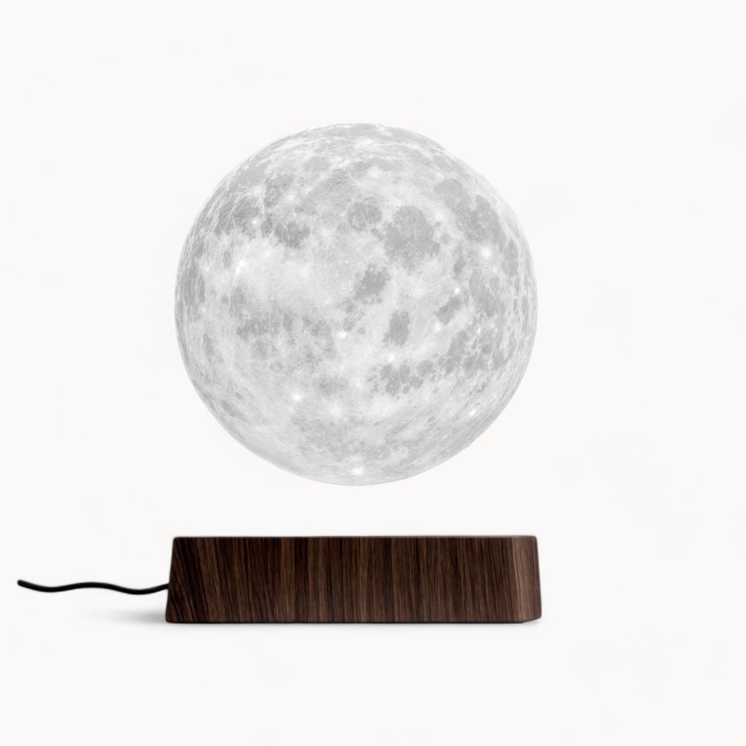 Skoumi | Lampe Lunaire Flottante – LED 3D tactile & télécommande