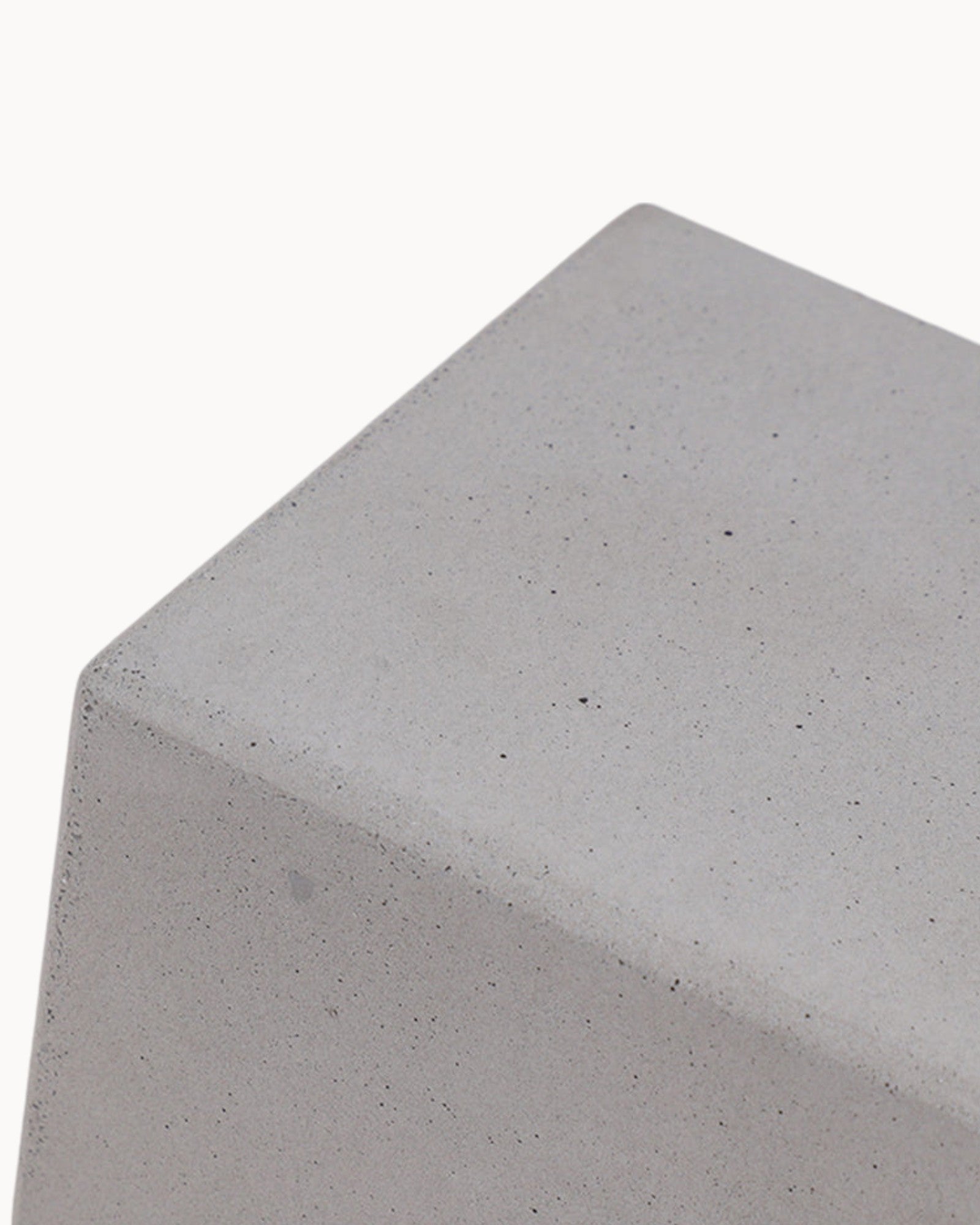 Lysair | Applique LED – Béton blanc & acrylique – Intérieur & extérieur – IP54