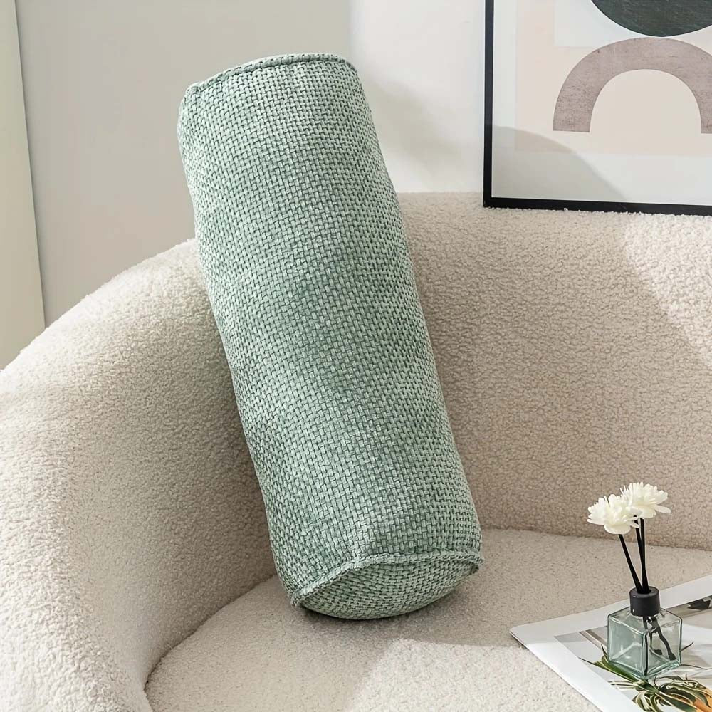 Coussin Roulé en Chenille Harlowe