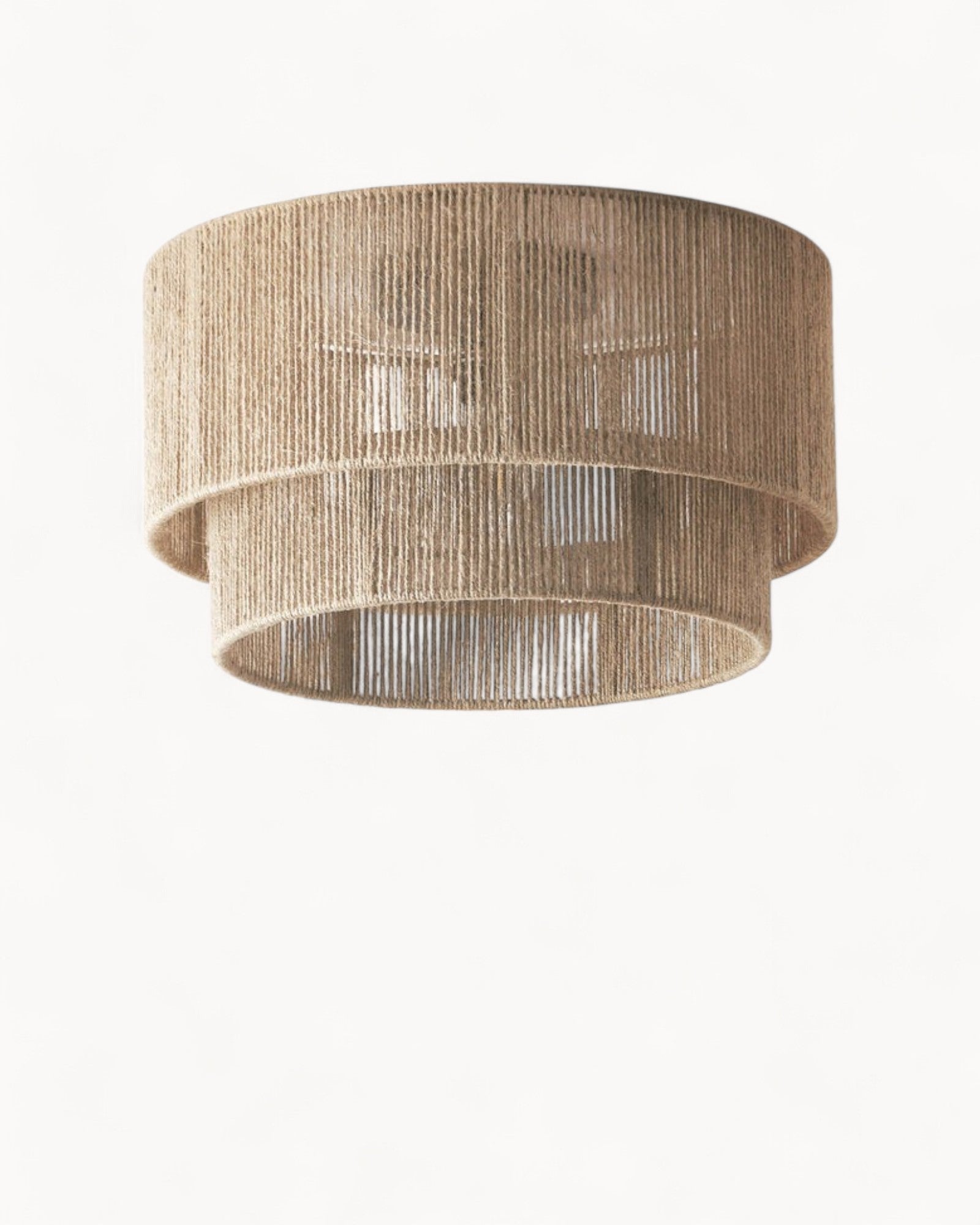 Frieil | Plafonnier en jute – design élégant – Ø 45 cm