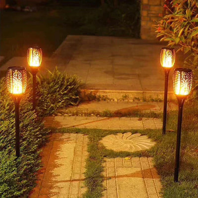 Calme Vinter | Torches solaires LED – Étanchéité IP65 – Écologique et automatique