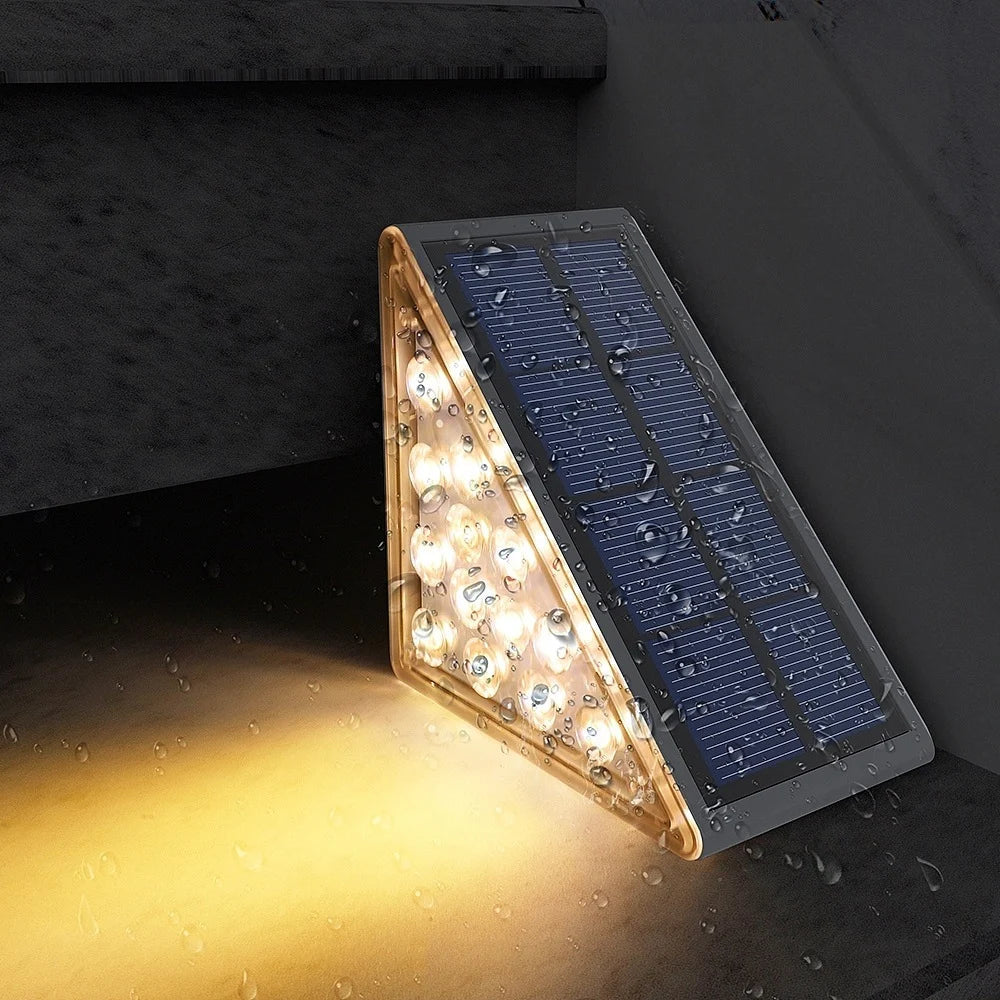 Solust | Éclairage de marchepied solaire sans fil – automatique et écologique