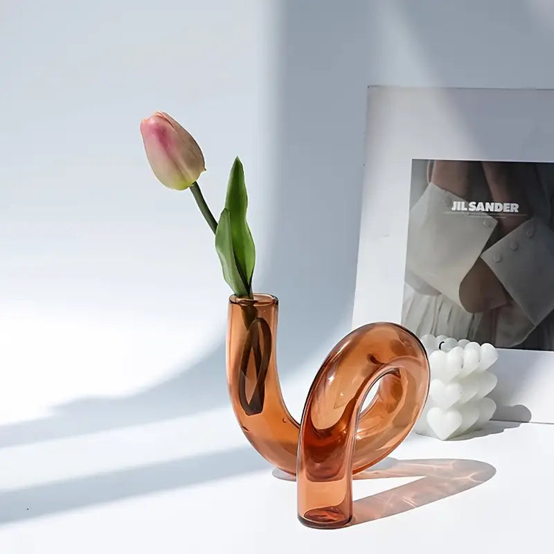 Vase en Verre Tordu Leila