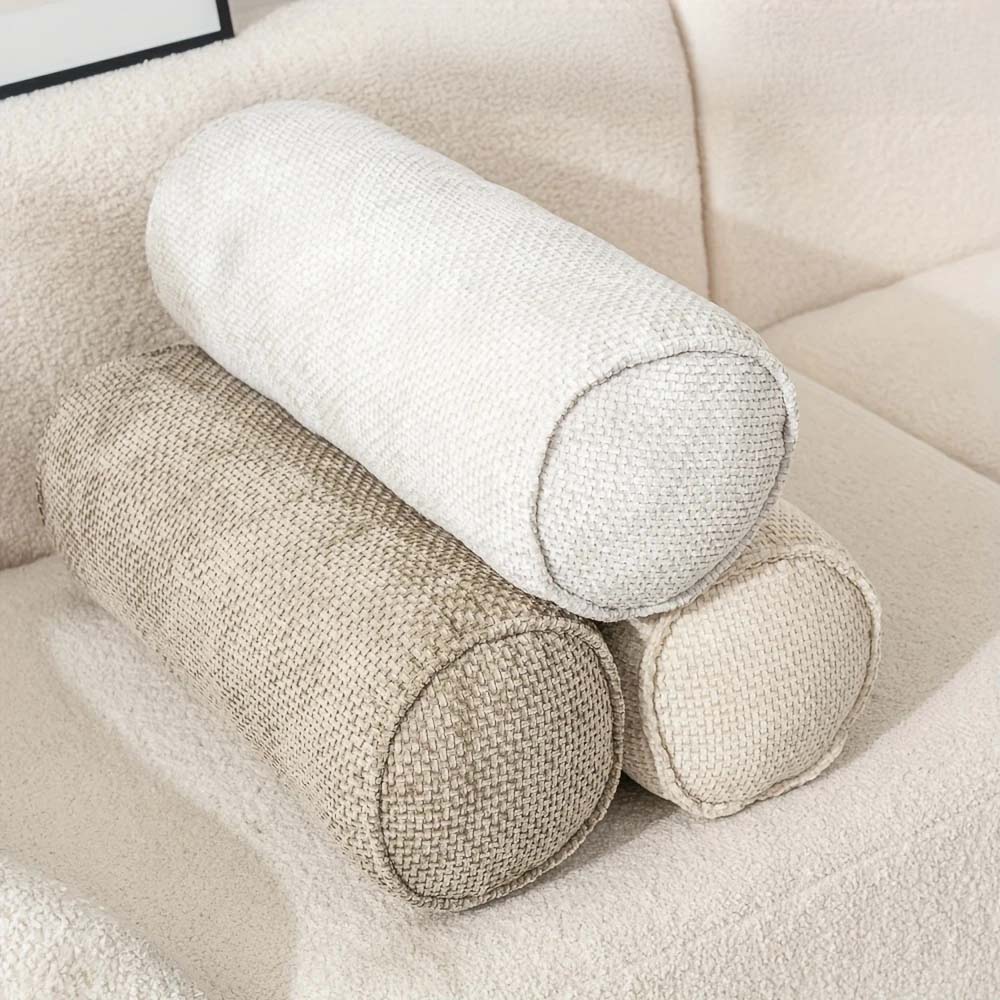 Coussin Roulé en Chenille Harlowe