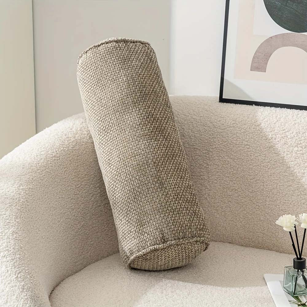 Coussin Roulé en Chenille Harlowe