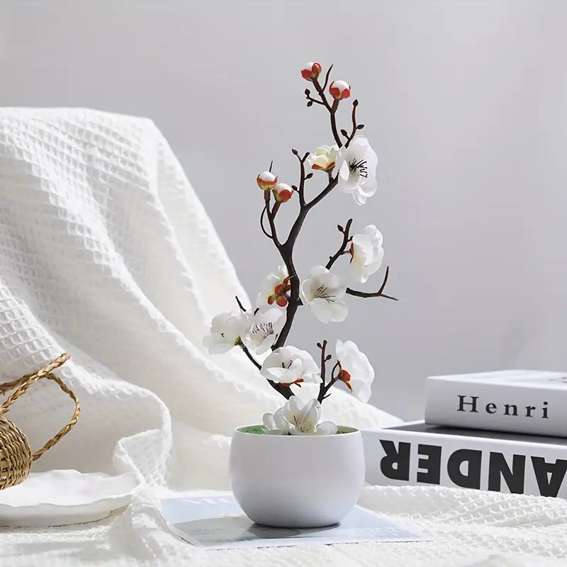 Pot de fleurs artificielles Hana