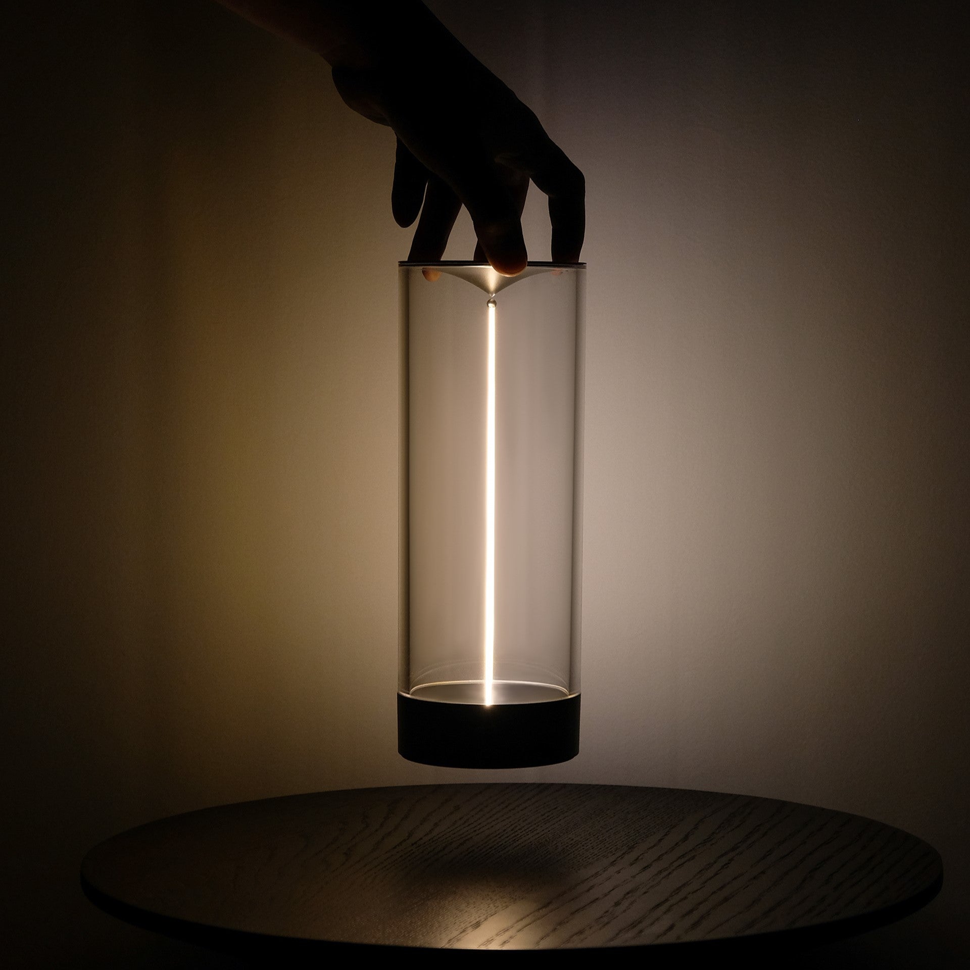 Chinge | Cylindre lumineux magnétique – ambiance élégante – design scandinave
