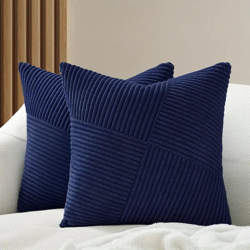 Housse de Coussin Arlo à Côtes
