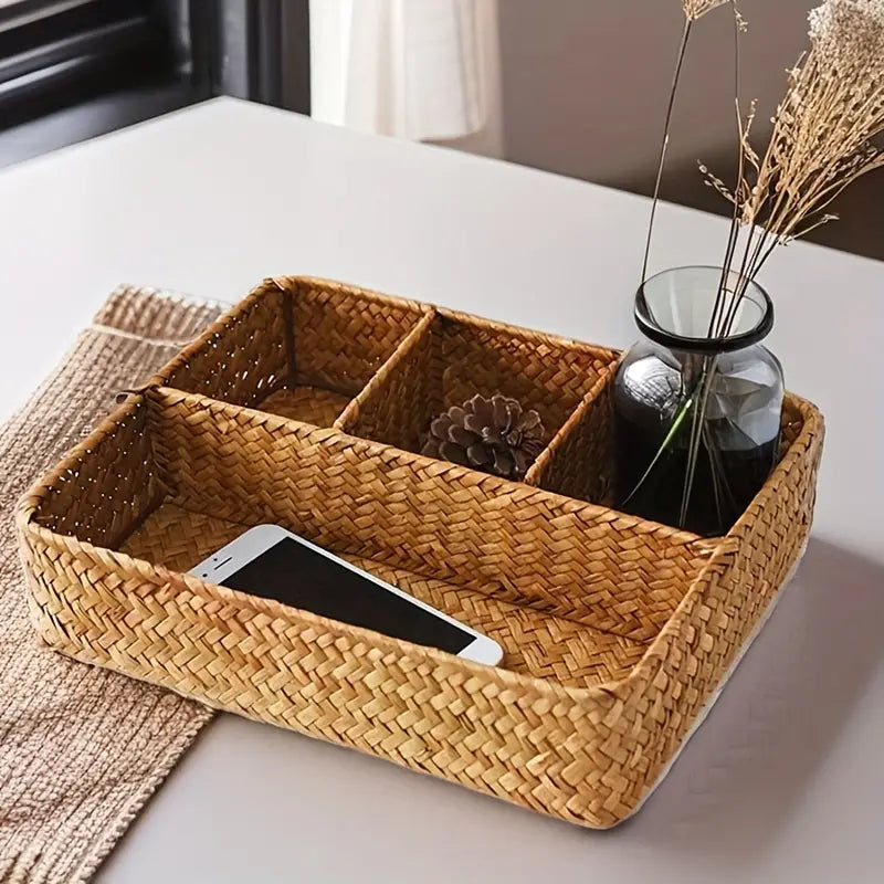 Panier Organisateur Emly en Rotin