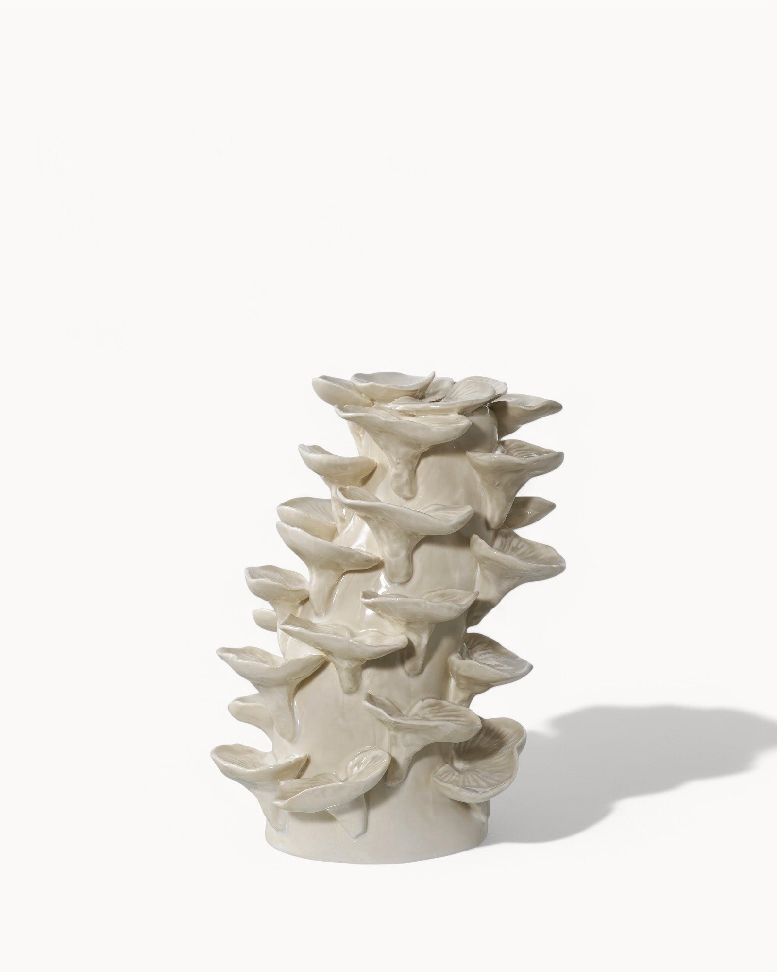 Brume Varme | Objet décoratif en céramique – style raffiné – beige 18x15x24 cm
