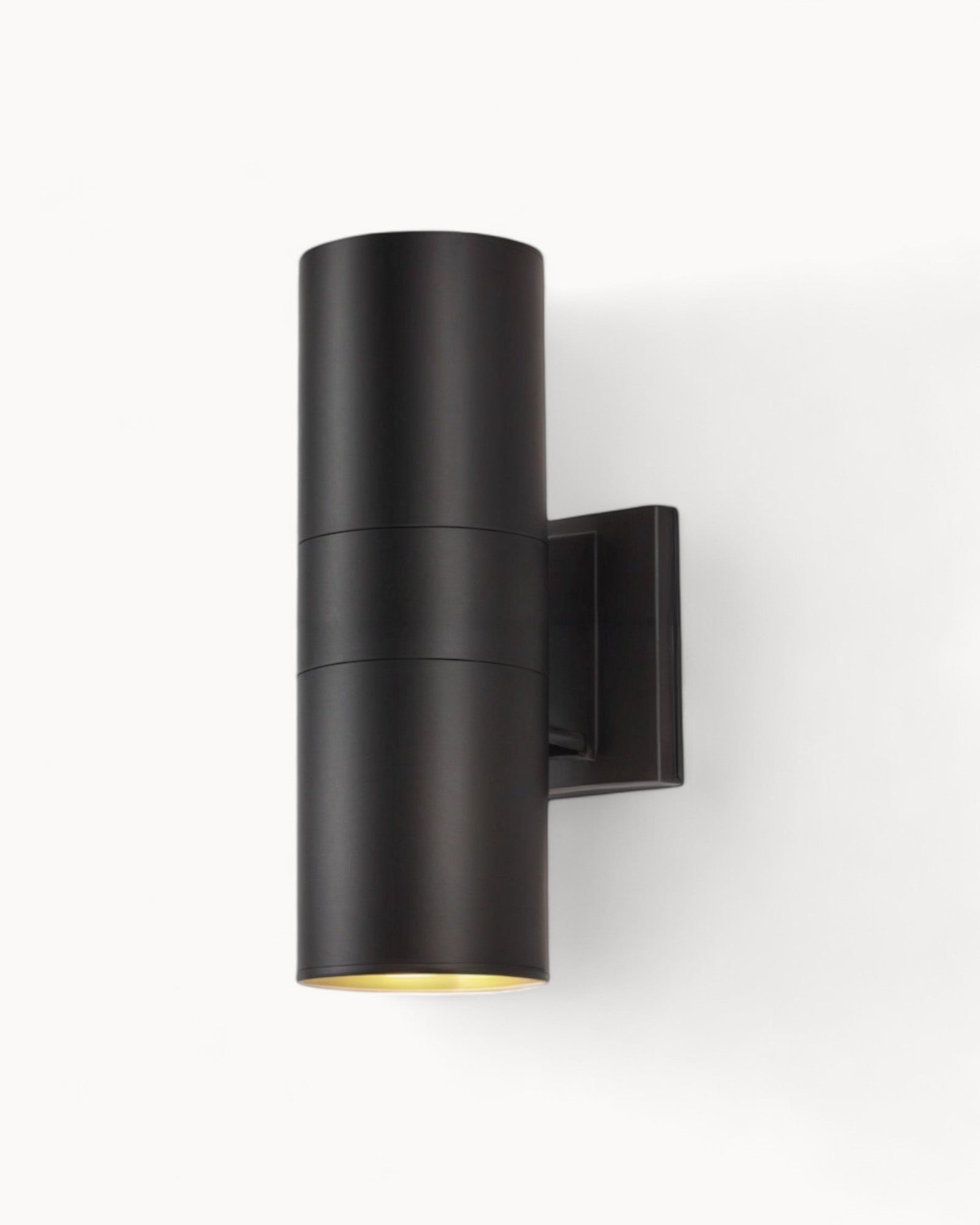 Chic Tidlos | Applique LED moderne – métal noir et verre – pour couloirs et jardins – IP54