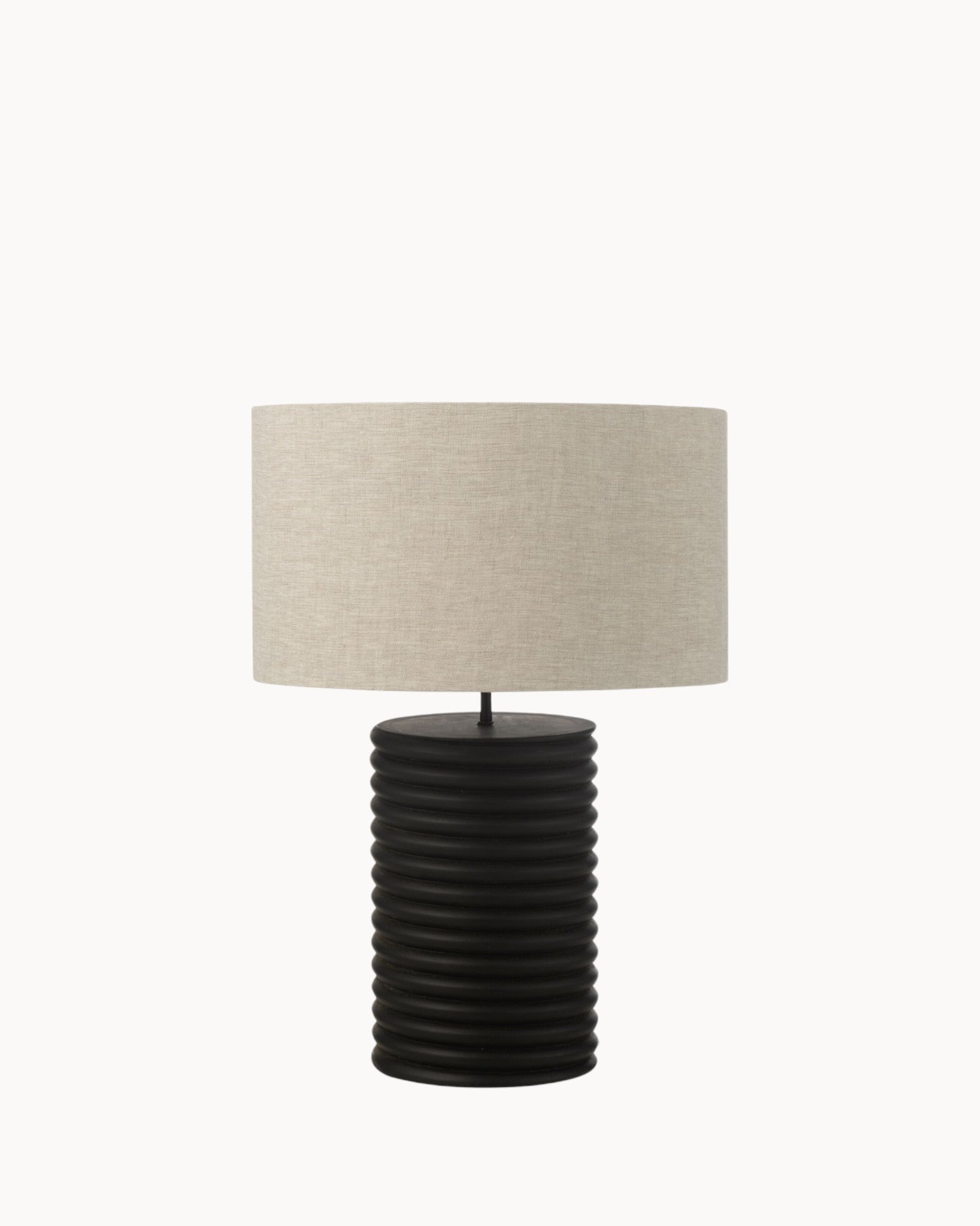 Vent Tidlos | Lampe de table en bois Ailanthus – 70 cm – E27 – Élégance intemporelle