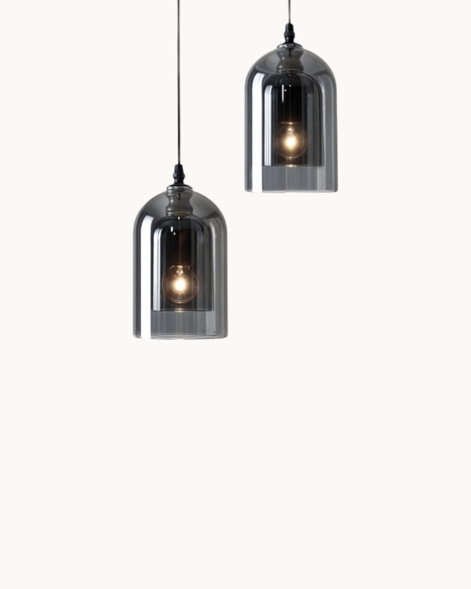 Lys Tidlos | Lustre LED moderne – Ambre, Cuivre, Fer forgé---Nordique Luxe | Lustre LED – Éclat chaleureux – Design scandinave