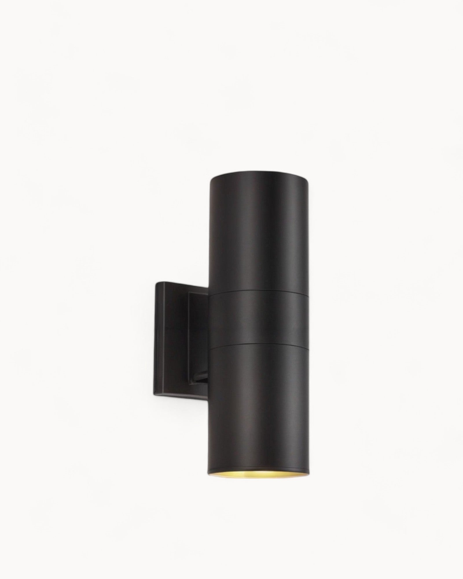 Chic Tidlos | Applique LED moderne – métal noir et verre – pour couloirs et jardins – IP54